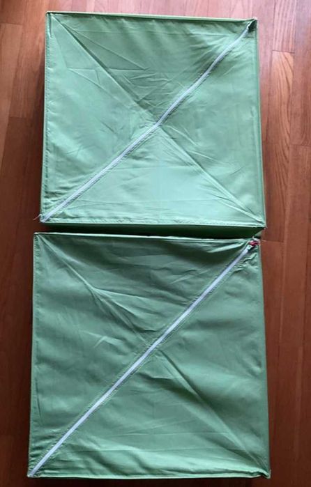 2 caixas arrumação Ikea Kusiner