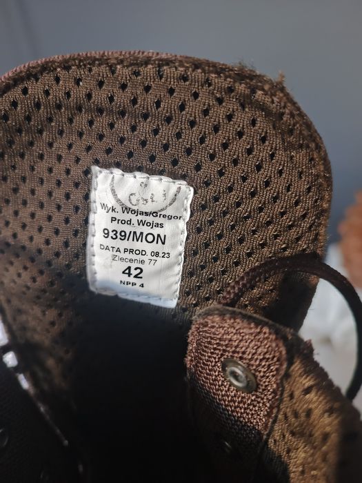 Buty wojskowe MON rozmiar 42 WOJAS  wyprzedaż okazja