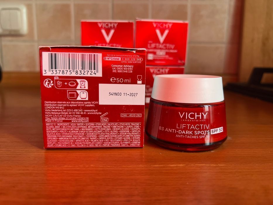 Крем Vichy LiftActiv B3 ( B3+ Ніацинамід) SPF 50+ (є опт)