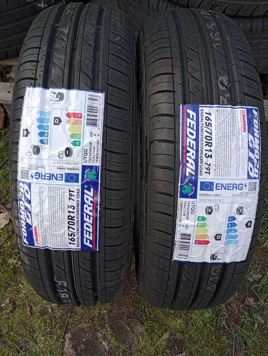 Opony letnie 165x70 R13 FEDERAL lato 165/70/13 -para 2 sztuki PROMOCJA