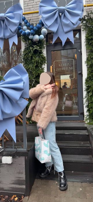 Шуба жіноча з еко хутра