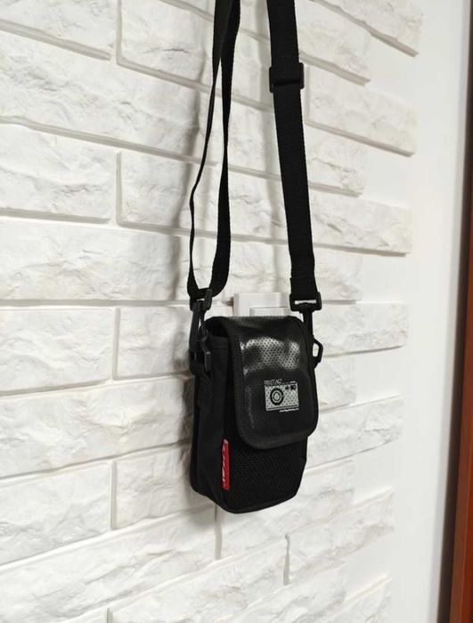 Life! чоловіча сумочка мала для документів / фотоапарата чорна сумка