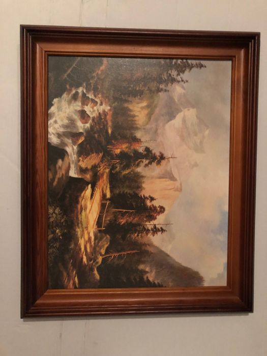 Elegancki obraz krajobraz