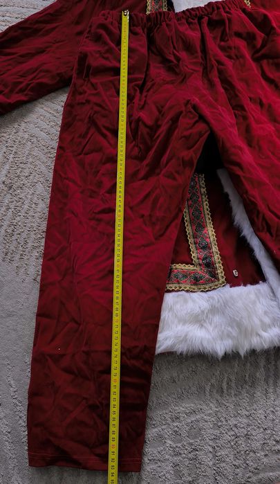 10-częściowy kostium Świętego Mikołaja