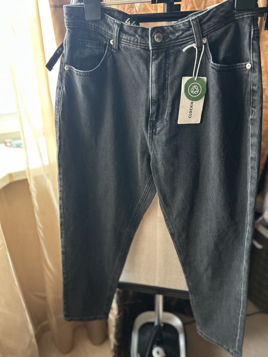 Джинси мом с&a графіт