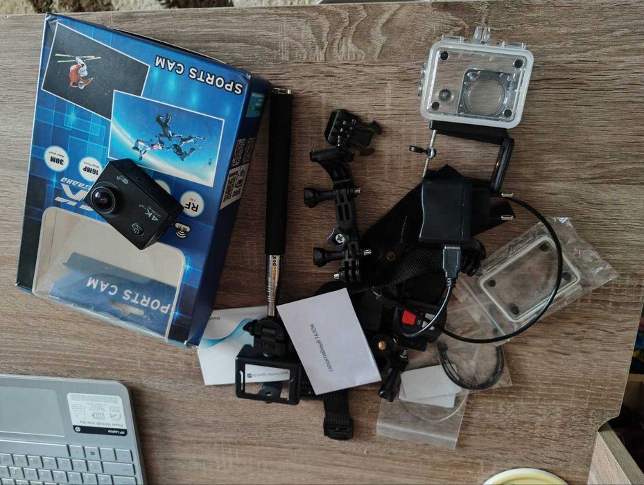 Відеокамера XPRO WiFi 4K Black