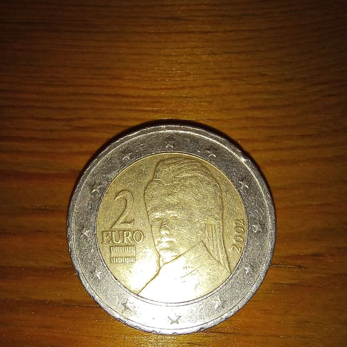 Moedas Austríaca 2 euros