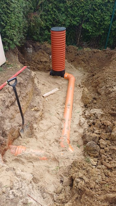 Przyłącza wodkan, gaz, szamba, prace ziemne, Koszalin  i okolice