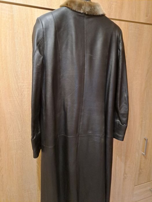 Продам  плащ пальто кожане