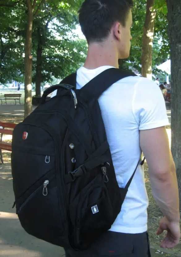 Большой швейцарский рюкзак Свисс Гир! Ортопедический рюкзак, сумка .