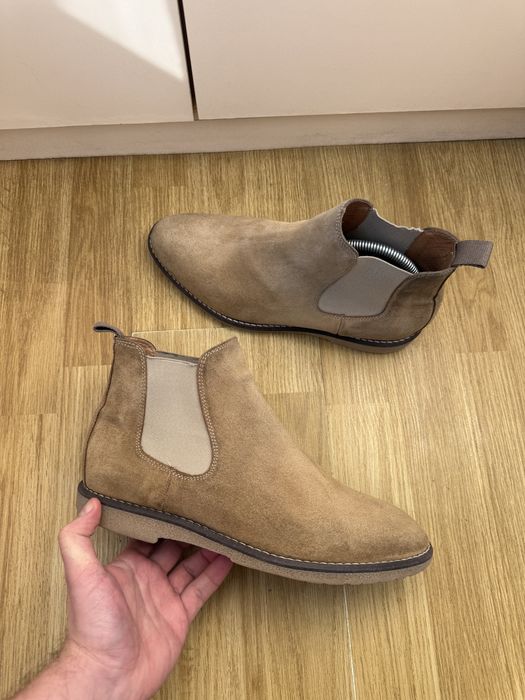 Черевики Zara замша р.42(27см)