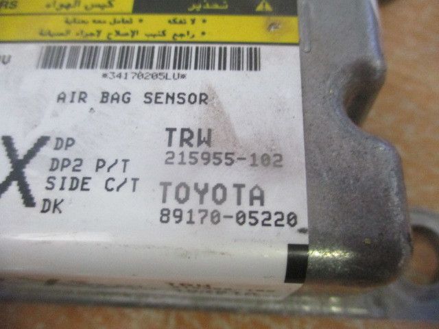 Centralina airbag TOYOTA Avensis Wagon (_T25_)