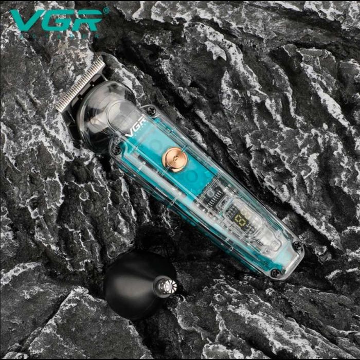 Бездротовий триммер для волосся з 5 насадками та USB, VGR V-949