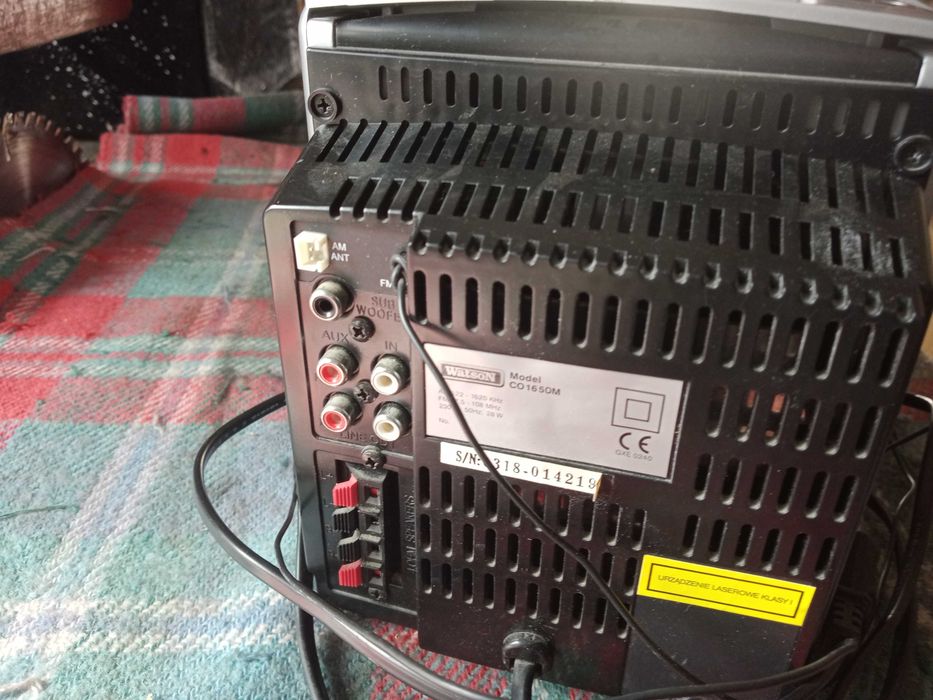 Radio mini wieża  CD