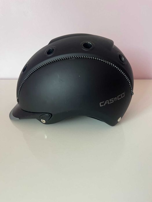 Toque / capacete de equitação Casco Mistral - Criança 10 anos.