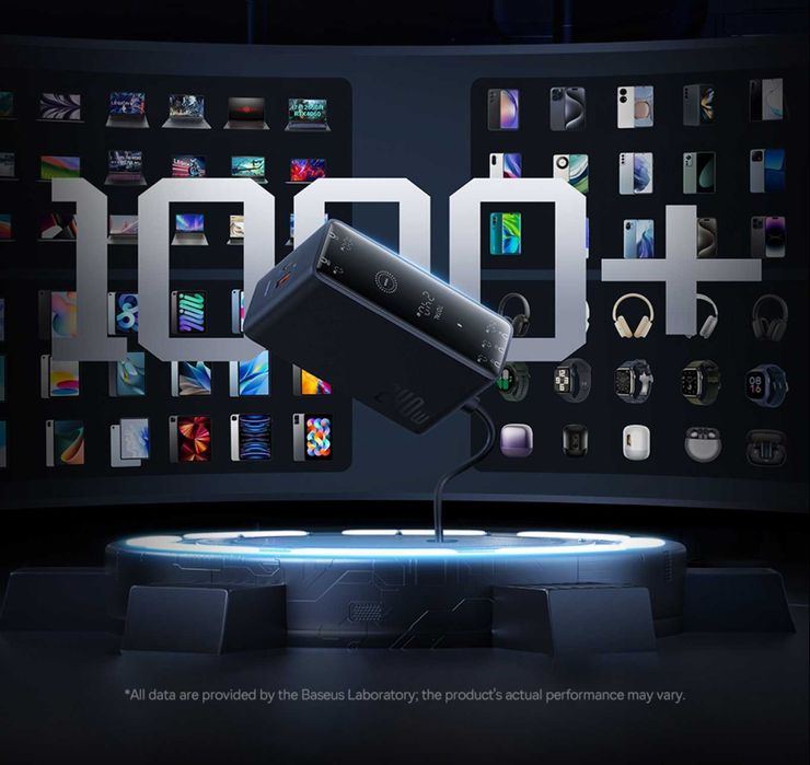 Потужний зарядний пристрій Baseus 240 Вт GaN