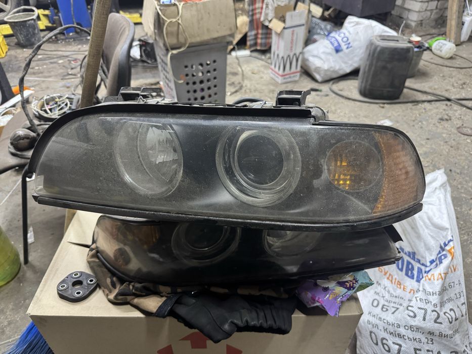 Фары Оптика е39 рест