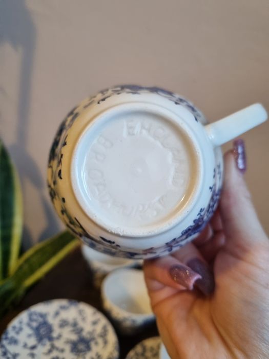 Anglia England porcelana zastawa komplet Filiżanki spodki do herbaty v