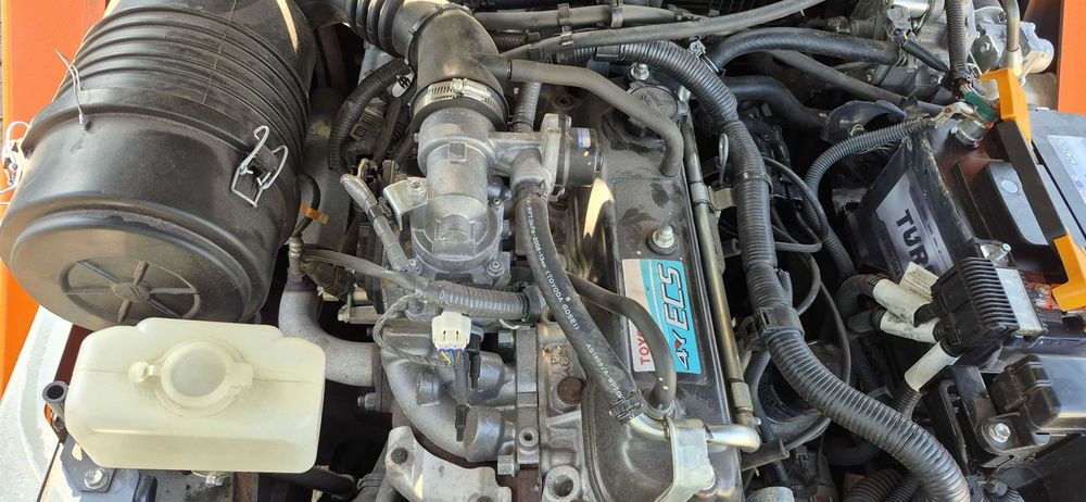 Wózek Widłowy Toyota 8FG25 - Duplex 3.20 m - Tylko 5100 mth  - 4 sekcje - Waga - Stan BDB
