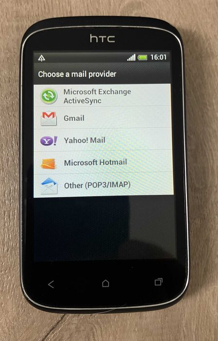 HTC Desire C Smartfon Czarny