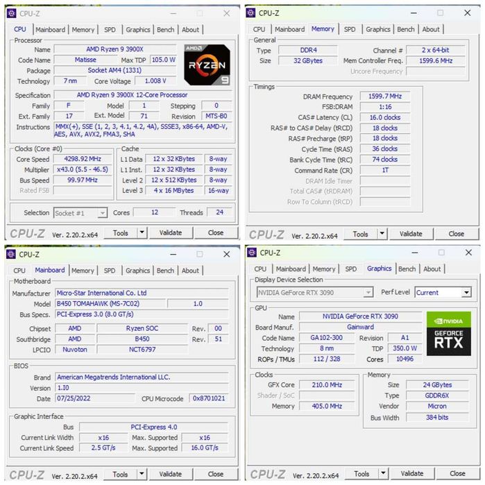 Ігровий ПК з RTX 3090 + Ryzen 9 3900X