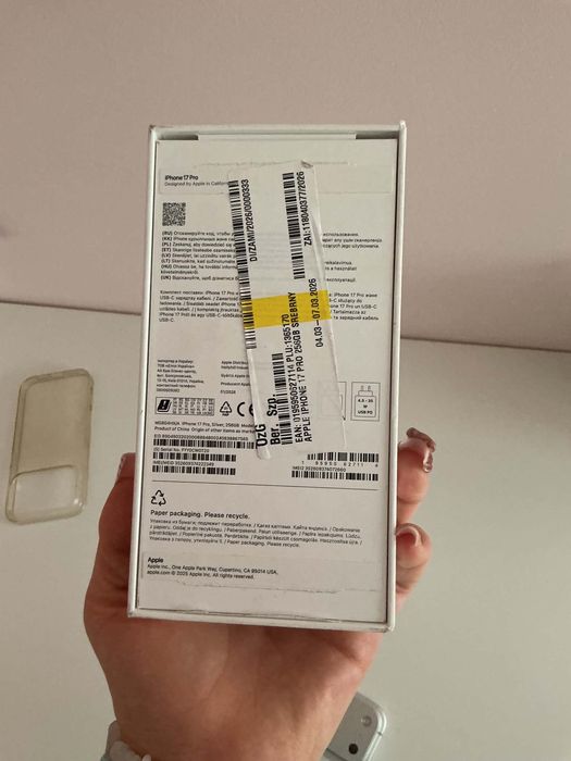 Telefon iphone 17 pro