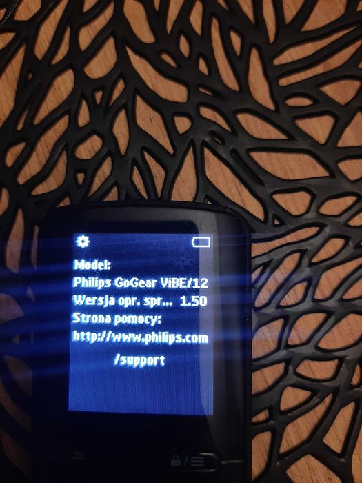 Mp4 Philips stan bardzo dobry