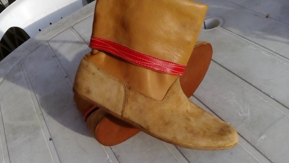 2 pares de botas vintage originas da Madeira 38/39