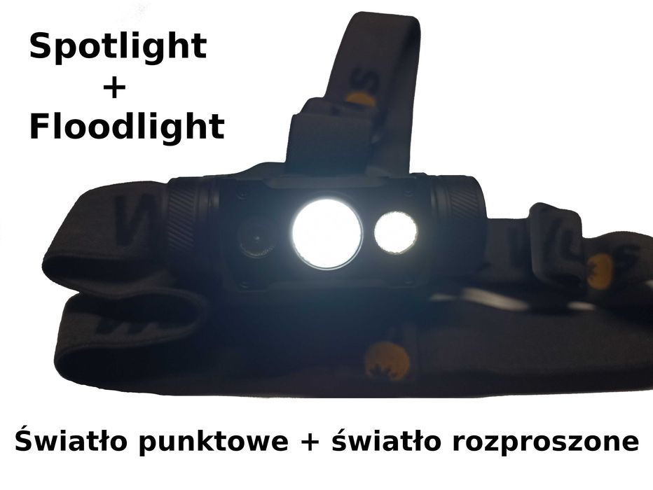Latarka czołowa LED Wurkkos HD50 4000 lumenów Czołówka Survival