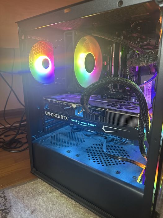 Игровой пк i5 14400f 16 gb озу  3080ti