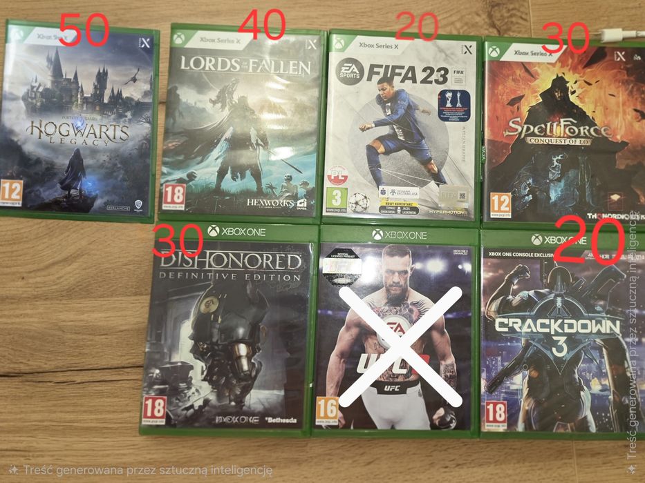 Xbox gry Xbox one/series