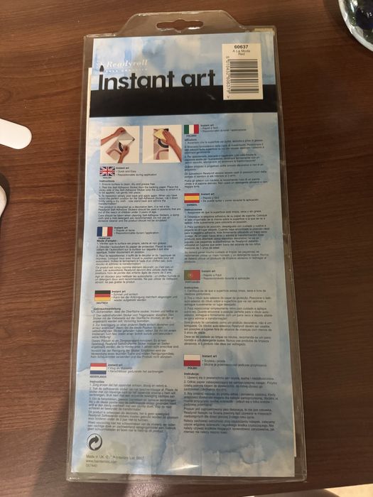 Пленка с рисунком самоклеющаяся, декоративная