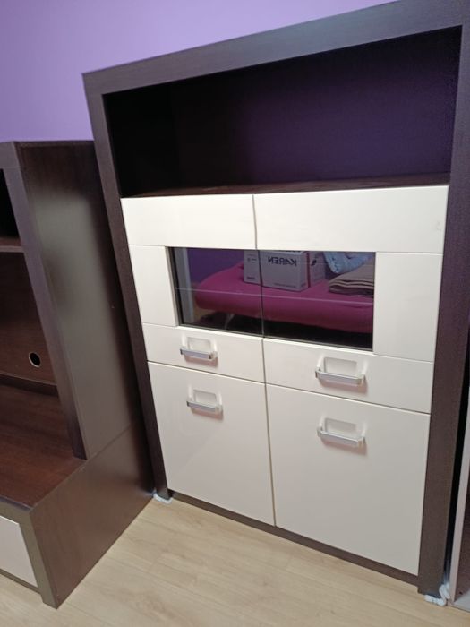 Meble do pokoju  szafa witryna regał Tv