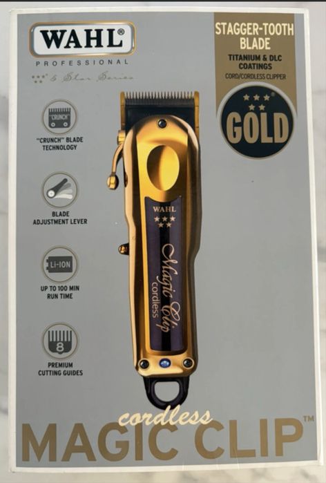 Wahl Pro ProMagic Clip Cordless Gold