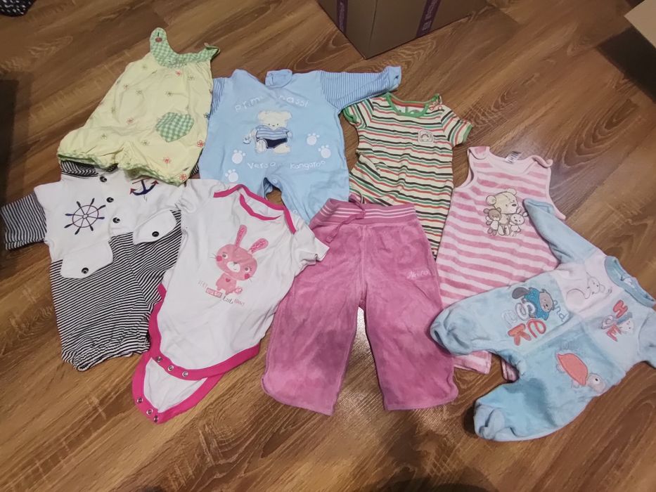 Ubranka rozmiar 56-80