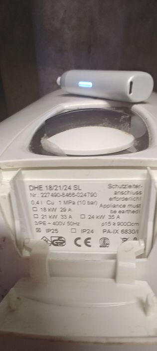 Podgrzewacz przeplywowy