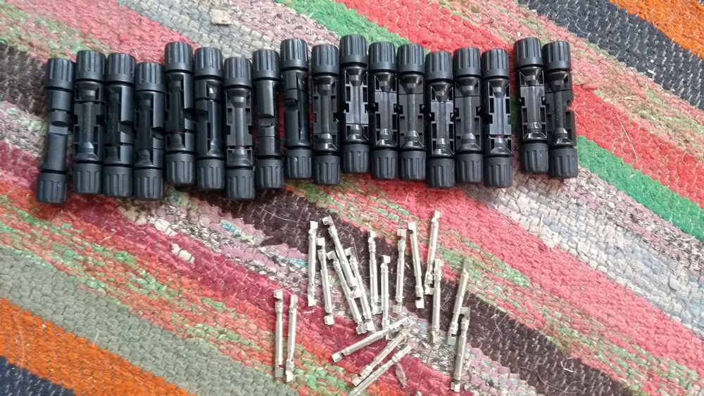 Солнечные разъемы соединители коннекторы для панелей