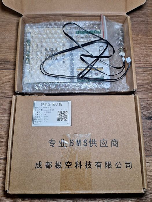 Jikong Smart BMS JK-B2A8S20P BMS 200A 4S-8S 2A Lifepo4/Li-ion