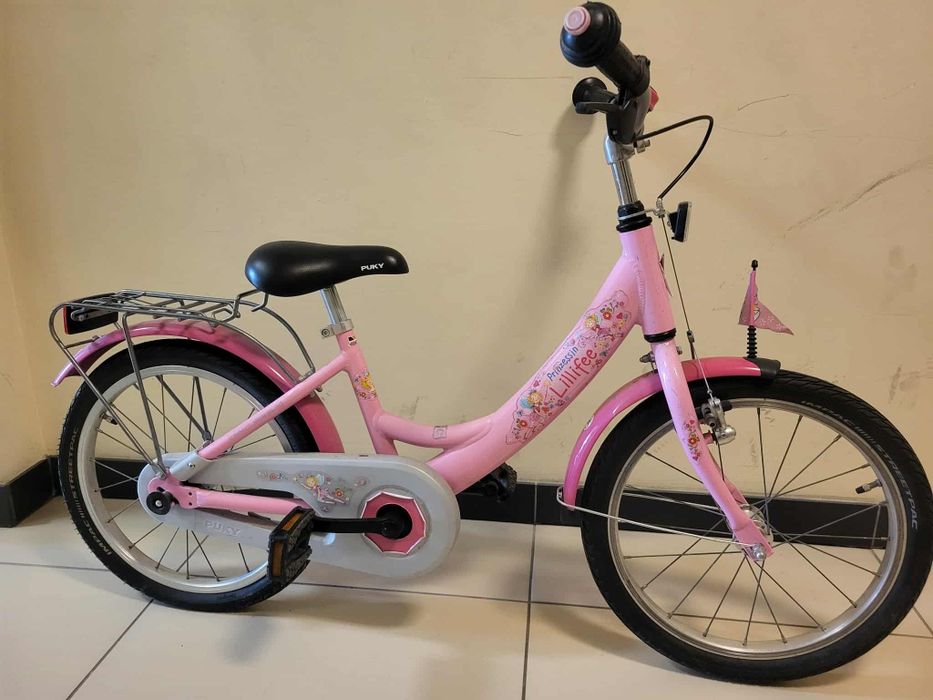 Różowy rower Puky