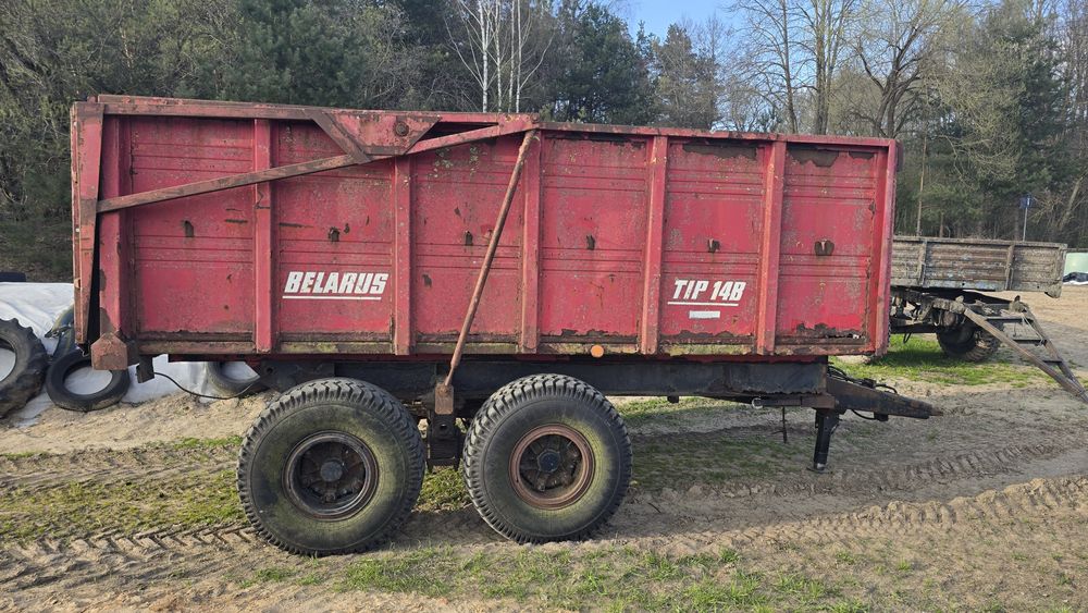Przyczepa wywrotka  Belarus 14 ,   tandem