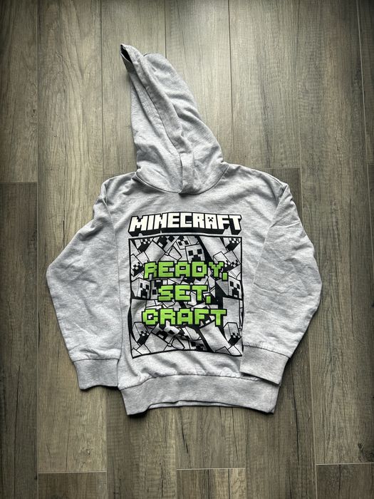 Nowa bluza chłopięca 122/128 Minecraft