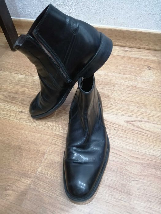 Chelsea boots em couro