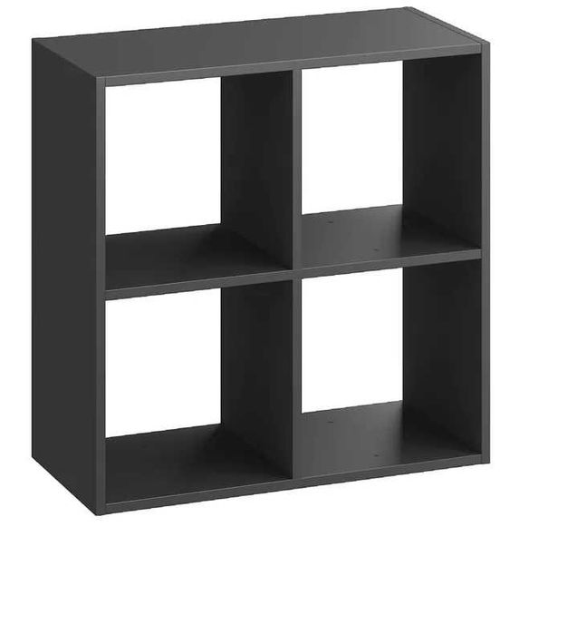Estante cubo preta 2x2 usada - bom estado