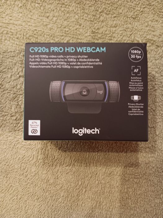 Kamera internetowa logitech C920s PRO