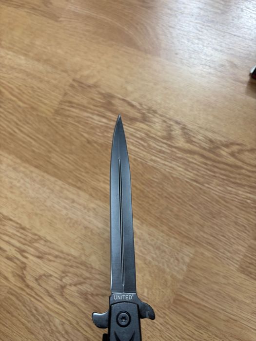 Nóż United Cutlery Rampage Stiletto Black - UC2776