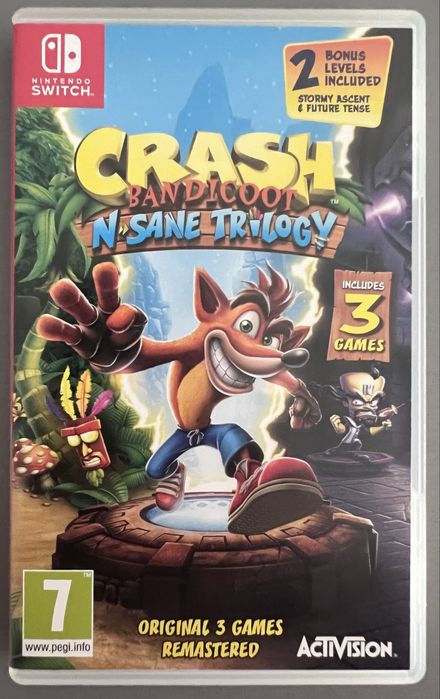 Crash Bandicoot N. Sane Trilogy, Nintendo Switch