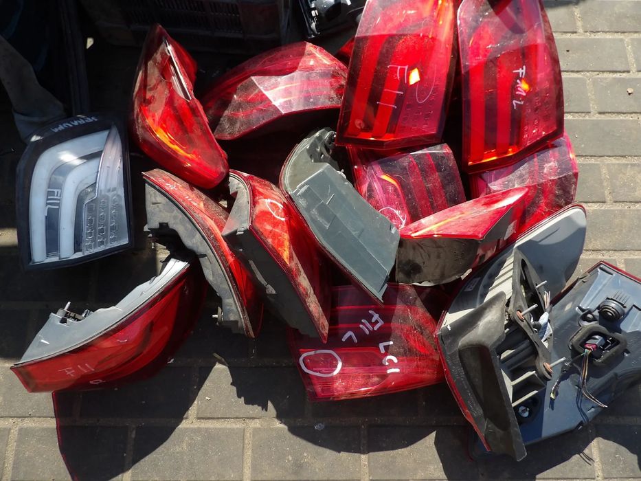 BMW - F10,F11,F20,F21,F30,F31,F35,E60,E61,E84,E82,E88 - LAMPY TYLNE LED - NA CZĘŚCI - WYCENA , KOSZT TELEFONICZNIE