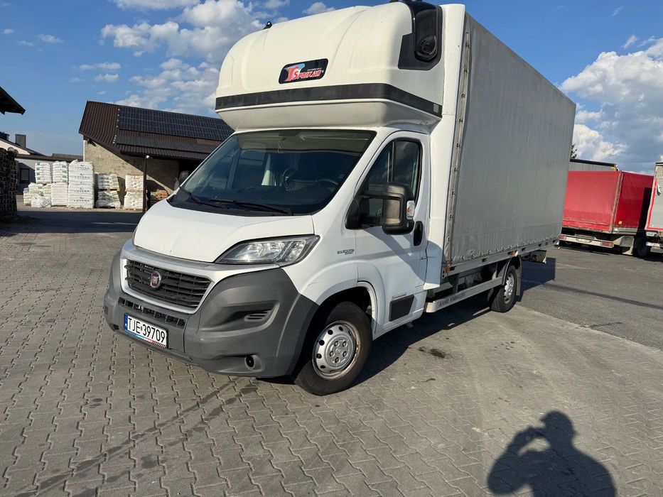Fiat DUCATO  Fiat DUCATO PLANDEKA 10palet Tempomat Ledy Klimatyzacja Kurnik 180KM