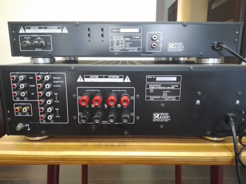 Усилитель Kenwood, модель КА-5010, пр-во Япония 1989-1990гг