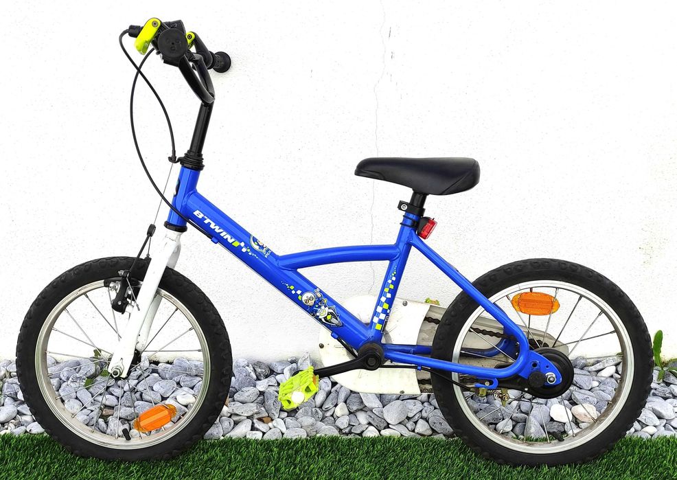 Bicicleta de Criança até 6 Anos com Rodinhas Roda 16